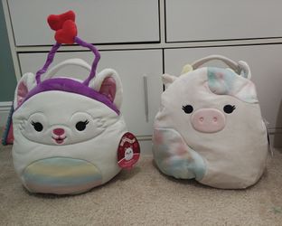 Squishmallow Basket Plushes