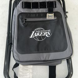 Lakers Cooler Backpack Beach Chair Folding Stool