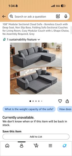 Modular couch