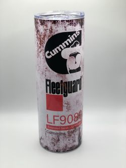 Funny Cummins Tumbler Oil Filter Coffee Cup New In Box 