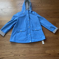 Blue Women’s Raincoat Small