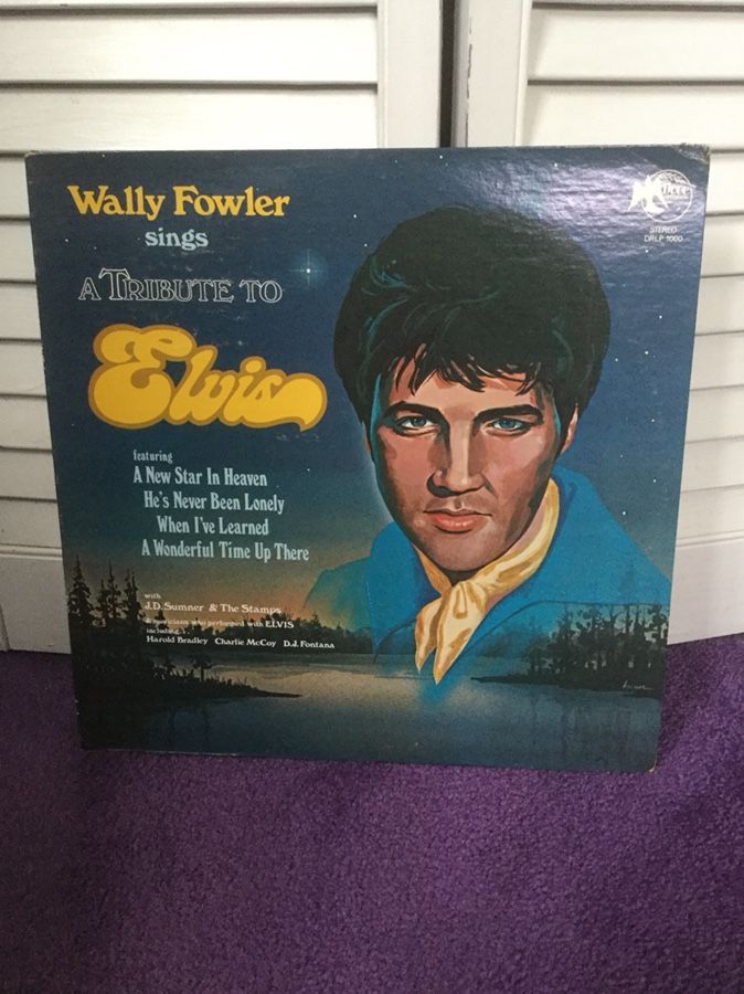 Wally fowler a tribute to elvis vinyl
