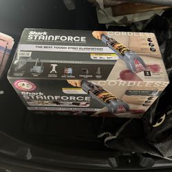 Shark StainForce Cordless Portable Spot, Stain and Odor Removal System NEW 