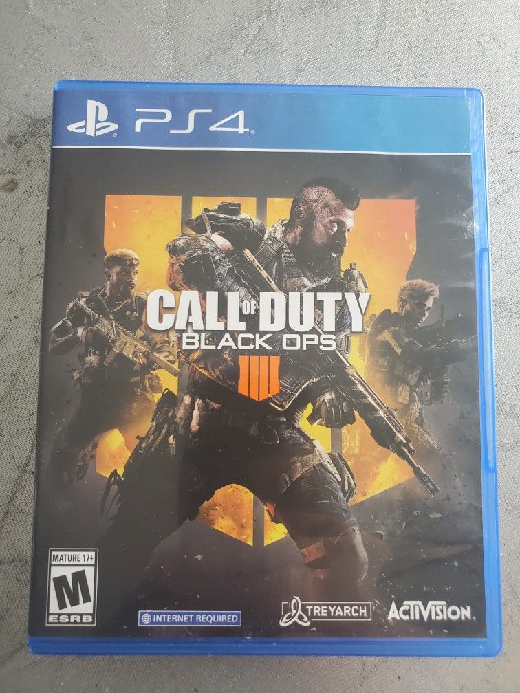 Call of Duty Black Ops IIII 4 (PlayStation 4 PS4) video game