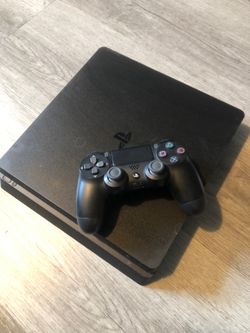PlayStation 4 Slim Console Bundle with Controller and 6 Games
