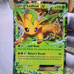 Pokemon Leafeon Ex