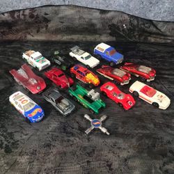 Lot Used Diecast Toy Cars Hot Wheels Matchbox Mattel McDonalds Play Parts Fair