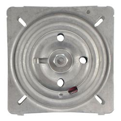 Flat Large Swivel Plate Dia 7.9"