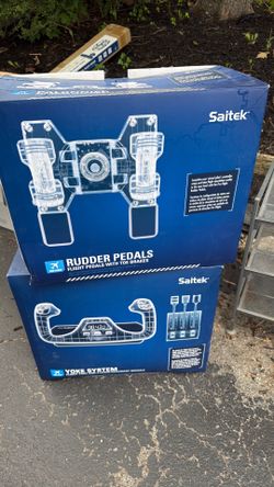 Saitek full flight simulator controls