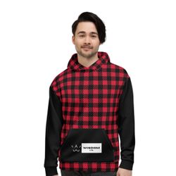 Plaid Wisdom Unisex Hoodie