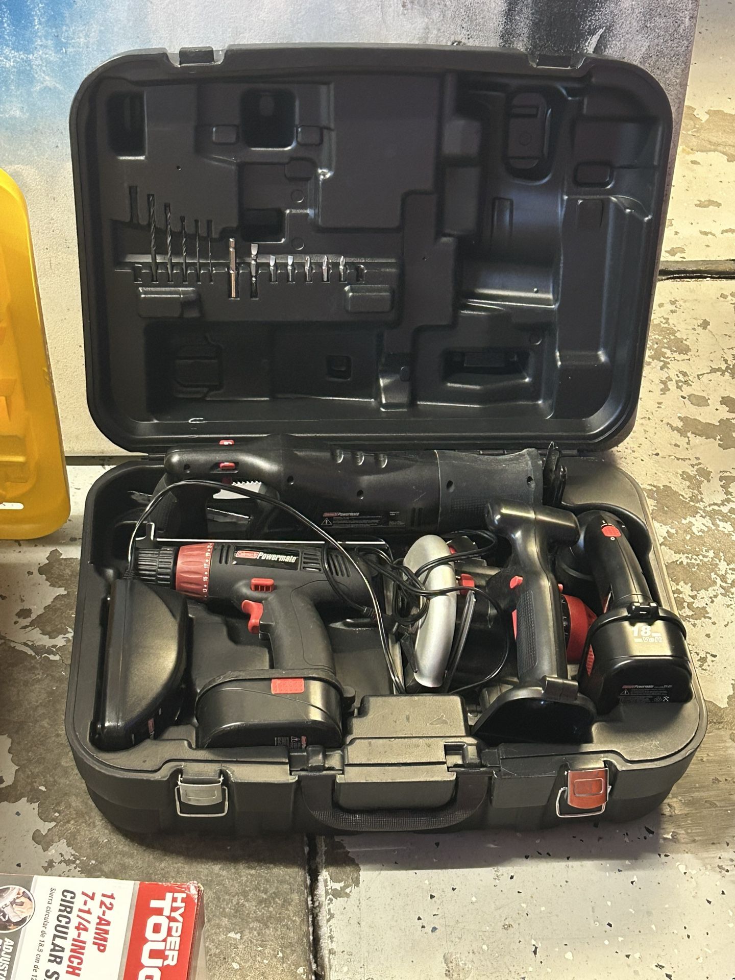 Coleman Power mate 18v  4 Pc Tool Set