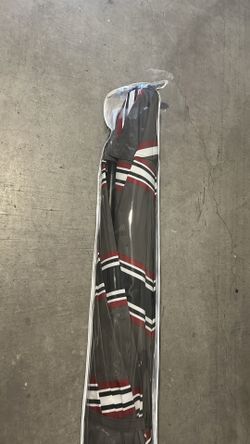 9 foot patio umbrella, Gray with red white and blue accent, cover only