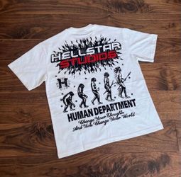 Hellstar Studios Human Department White T-Shirt