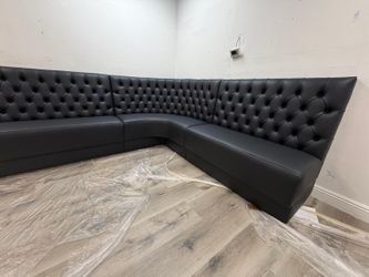 Custom Restaurant Booth | Premium Quality | Multiple Colors & Designs
