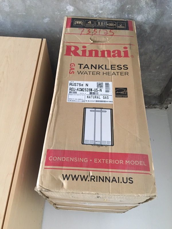 Rinnai Tankless Water Heater