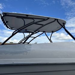 T TOP,LEANING POST,UPHOLSTERY MARINE ,RAILING,ROD HOLDERS COMBINED (contact info removed)