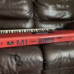 Korg M1 Wrap In Red Vinyl 