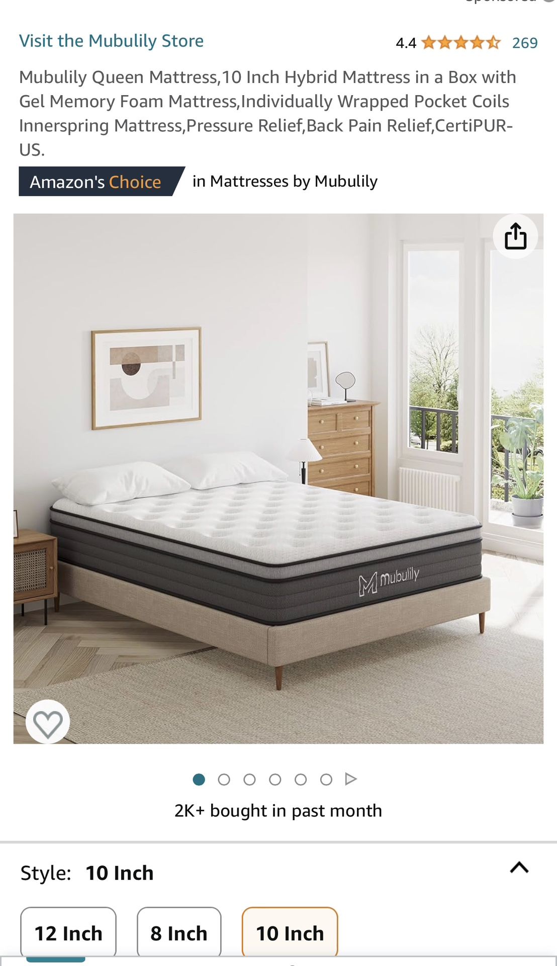 Queen Mattress(Brand new)