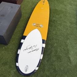 9ft Donald Takayama In The Pink Surfboard Longboard