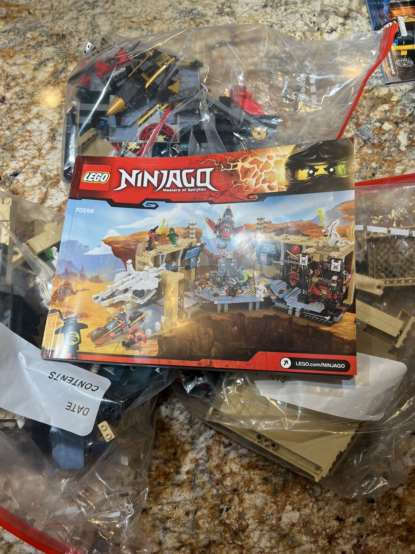 LEGO Samurai X Cave Chaos 70596