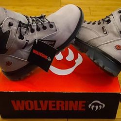 Wolverine Work Boots Size 12 For Men 