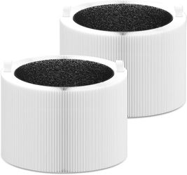 211i Max Air Filter Replacement Compatible with Blue Pure 211i Max, 3-in-1 H13 Replacement Filter, Pre-Filter Activated Carbon for Blue Air Purifier F