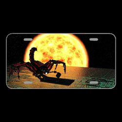 License Plate Novelty Car Front Big Data Database Data Future