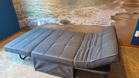 Convertible Fabric Chair to Bed - 4 in 1 Multi-Function