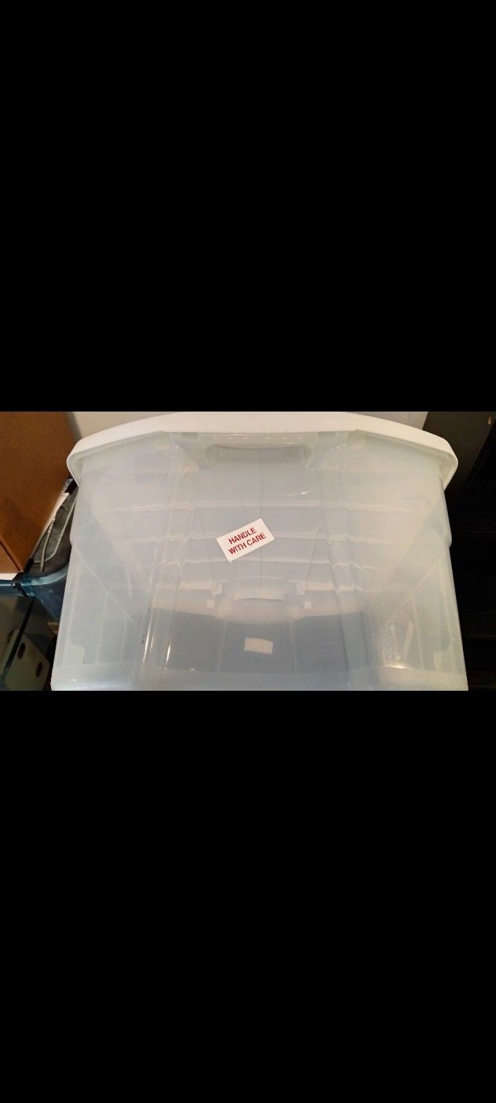 Rubbermaid Plastic Storage Container