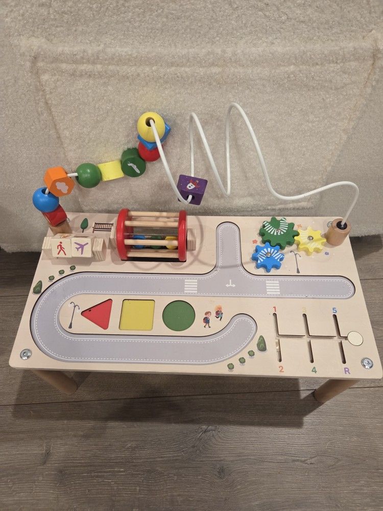 Wooden Activity Table
