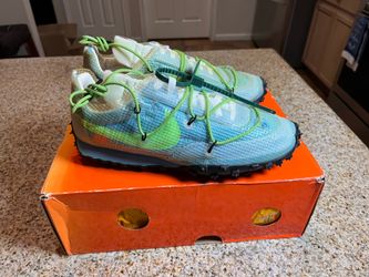 Nike Off White X Waffle Racer vivid sky size us 10.5 womens