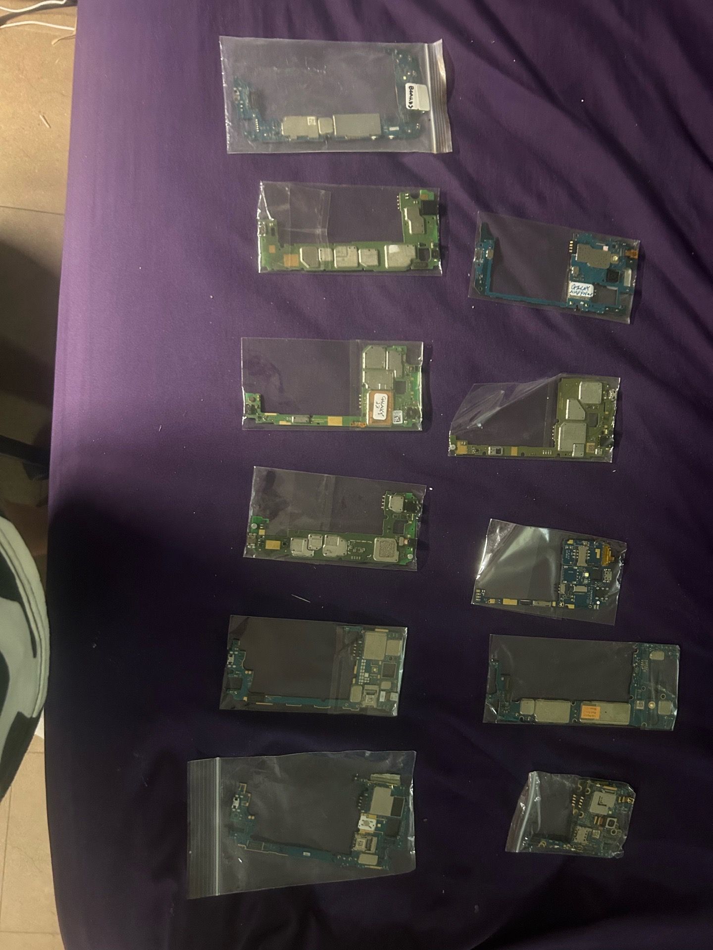 Mixed Android Motherboard / Parts Lot - Samsung + Other Brands