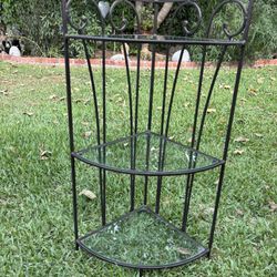 Three Tier Corner Shelf