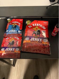 6oz carne seca $27 and 2 oz red/blue carne seca $16 Taki powder $10