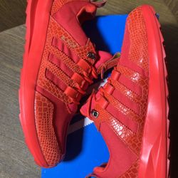 🔥 ADIDAS “SL LOOP RUNNER TR” Red Crocodile Men's 12 LIKE NEW 🔥