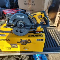 Dewalt 60v Worm Drive Style Saw With Brake
