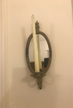 World market wall candle holder
