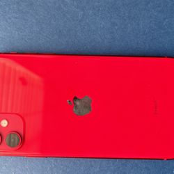 iPhone 11 Unlocked 64 Gb With Case Red