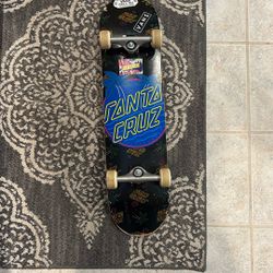 santa cruz 8.25 custom skate board 