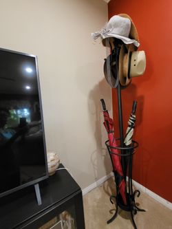 Tree Hat And Umbrella Holder 