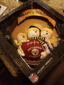 Pittsburgh Steelers Wreath