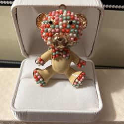 Adorably So Cute! Bear Pendant !!! /Key /purse Charm 