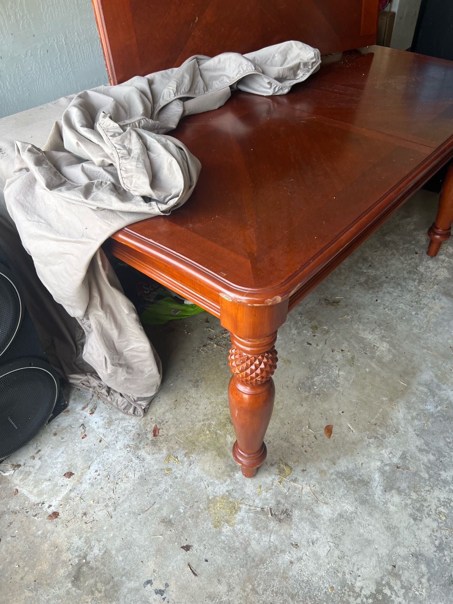 Dining room table and chairs