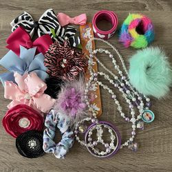 Little Girls Jewelry And Bows