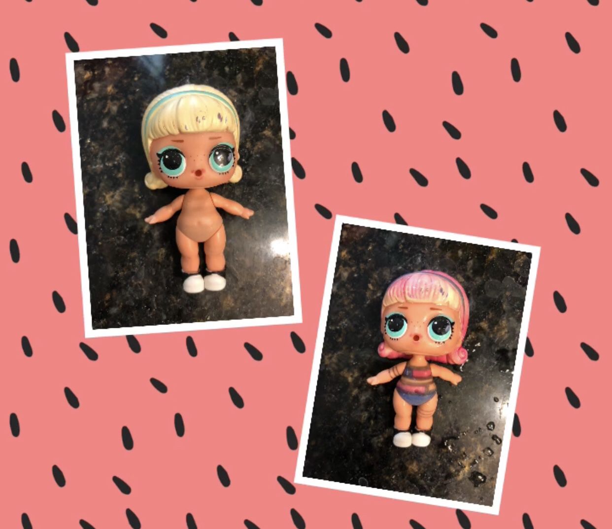 lol surprise dolls(one of doll changes her color)