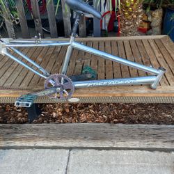 24 Inch Free Agent Frame Forks, Red Line Cranks $20