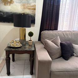 Marble table set