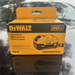 DEWALT 20 -Volt 1 -Pack Lithium-ion ( 8 Ah Battery ) BULK AVAILABLE NEW