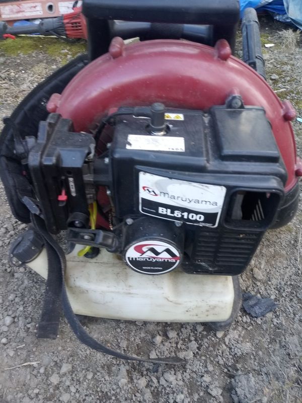 BL8100 Maruyama blower parts don't run needs carburetor 