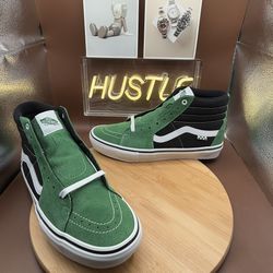 VANS Sk8-Hi Juniper Black Hi Top Skate Men’s Sz 11.5